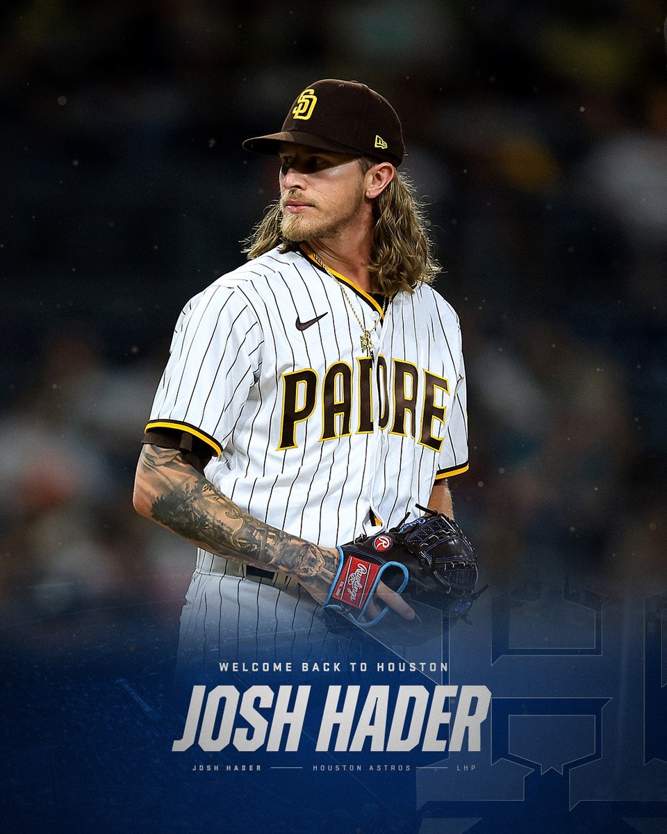 ¡Bienvenido nuevamente a los Astros de Houston, Josh Hader!