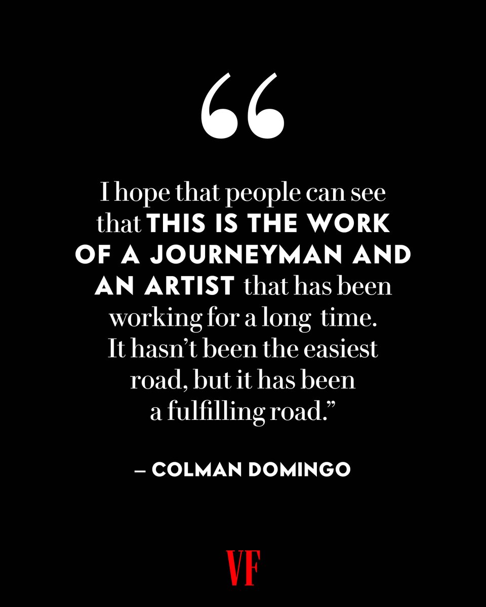 #ColmanDomingo isn't new to this. But his performances in #TheColorPurple and #Rustin have vaulted him into the Oscar conversation like never before. 🔗: vntyfr.com/oFI2a6W