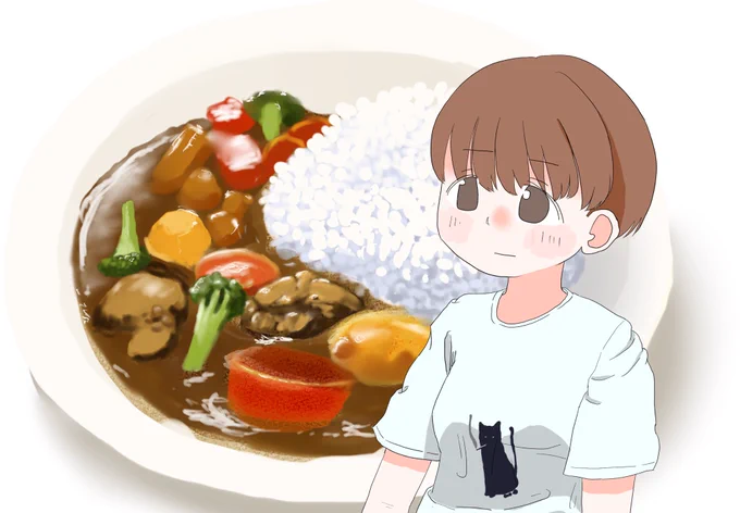 カレーのひをすっかり忘れてた_:('ཀ`」 ∠):