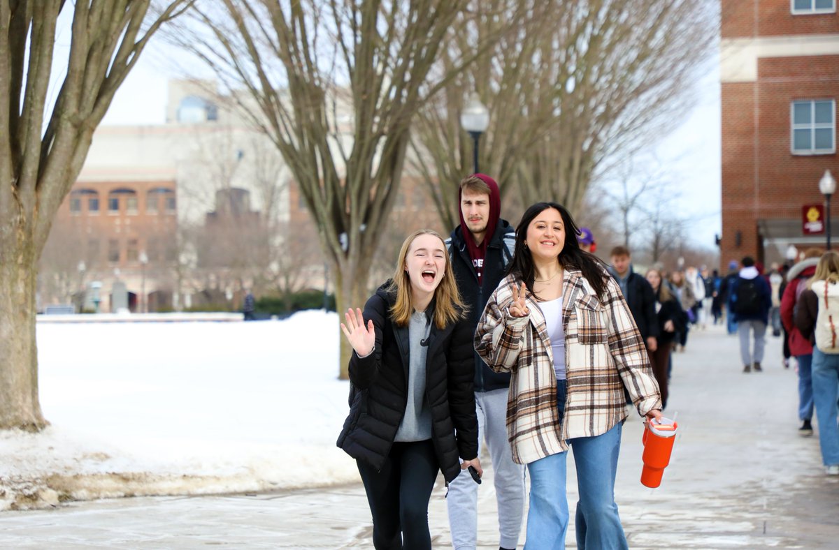 BloomsburgU's tweet photo. Feels good to be ... #BackToHuskyLife! 🙌💯🐾 #BloomOnward #January #college https://t.co/M7davFVTzn