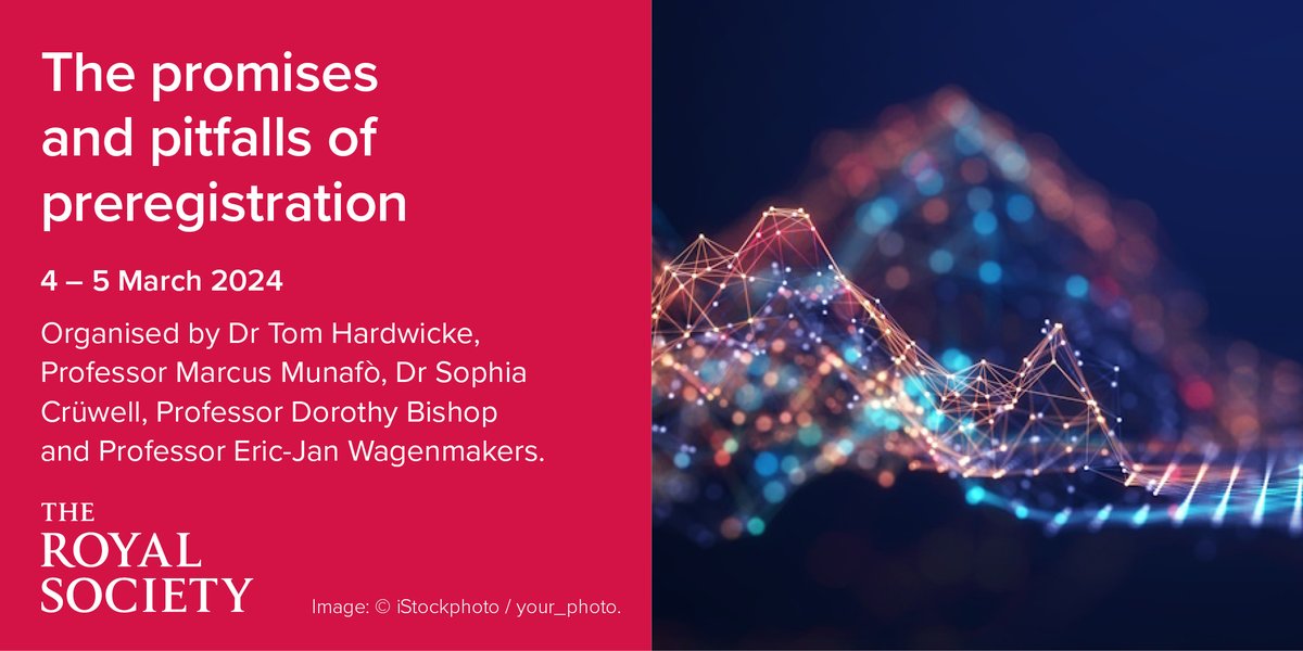 BITSS (@ucbitss) on Twitter photo Join @Tom_Hardwicke, <a href="/MarcusMunafo/">Marcus Munafò</a>, @cruwelli, <a href="/deevybee/">Dorothy Bishop</a>, and @EJWagenmakers on March 4–5 for a discussion on preregistration in scientific research at the <a href="/royalsociety/">The Royal Society</a> in London! Register and learn more here: royalsociety.org/science-events… Join @Tom_Hardwicke, <a href="/MarcusMunafo/">Marcus Munafò</a>, @cruwelli, <a href="/deevybee/">Dorothy Bishop</a>, and @EJWagenmakers on March 4–5 for a discussion on preregistration in scientific research at the <a href="/royalsociety/">The Royal Society</a> in London! Register and learn more here: royalsociety.org/science-events…