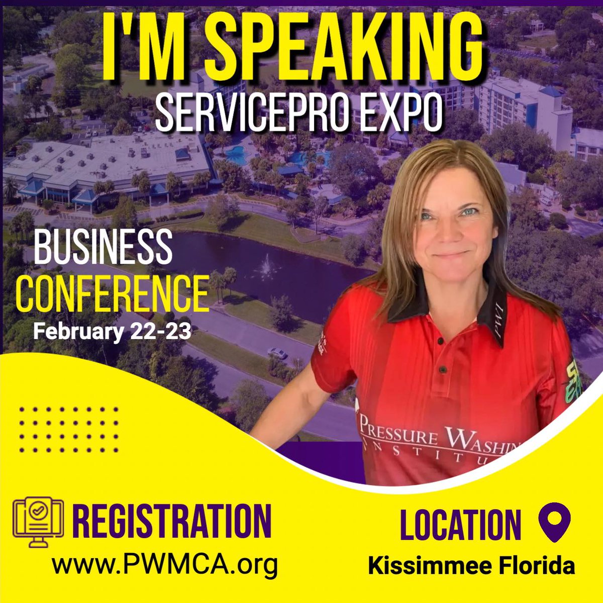 WashPanhandle's tweet photo. Hi everyone!
“I’m beyond excited to share that I'll be a speaker at the ServicePro Expo taking place in sunny Florida this February.
This event is tailor-made for contractors looking to boost their success https://t.co/2WxncYSfFZ https://t.co/KhXN1u5gIe