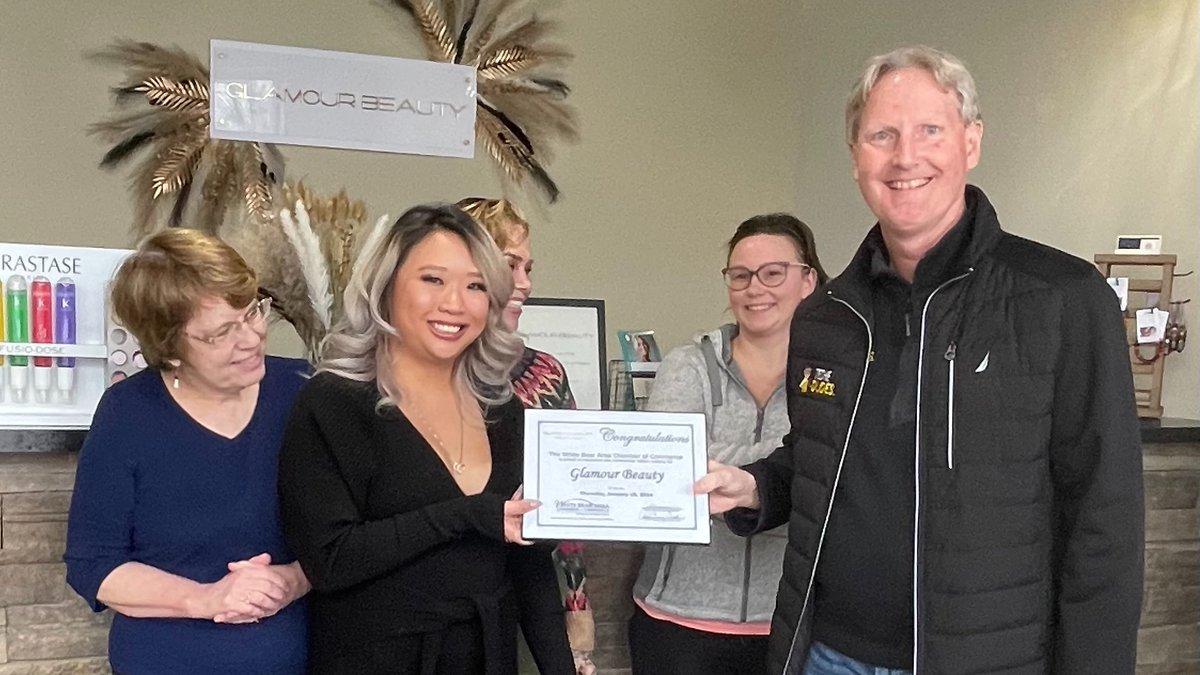 Every bride deserves her day &amp; Glamour Beauty is here to help! They do over 100+ weddings every year &amp; will come to you for your wedding-day convenience. Katie and her Glam Squad will make you feel and look your best on YOUR day! Welcome to the <a href="/whitebearchambr/">White Bear Chamber</a>!#whitebearchamber