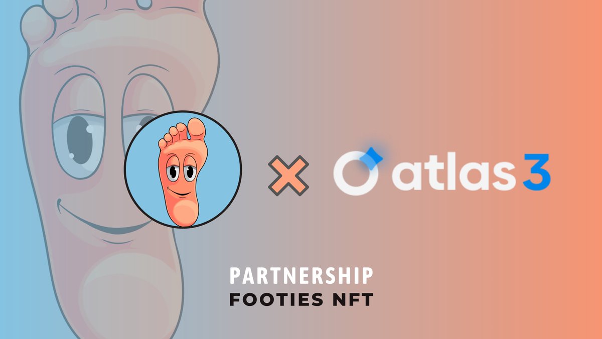 Footies x Atlas3 

We are officially partners with Atlas3 for our allowlist collaborations and allowlist wallets collection.

Head over to, atlas3.io/project/footies - to send a allowlist collab request or to submit wallet for your assigned allowlist. 👣