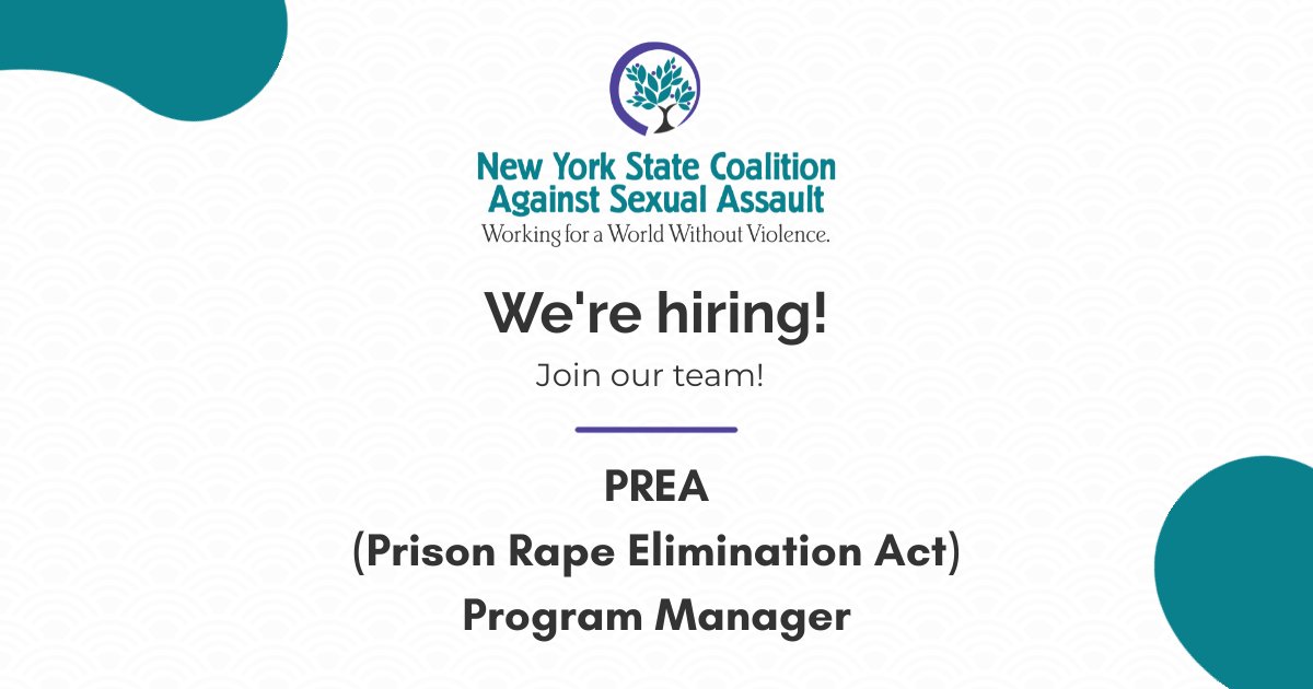 We're hiring a PREA Program Manager! Apply via Indeed: indeed.com/job/prea-priso…