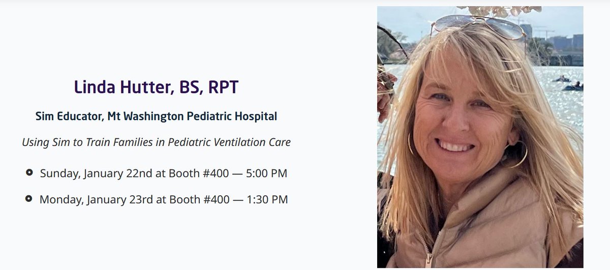 EMS_Works's tweet image. Session starting soon! Don&apos;t miss &quot;Using Sim to Train Families in Pediatric Ventilation Care&quot; @ 1:30 PM PST in EMS&apos; booth 400 at #IMSH2024!

More &amp;gt;&amp;gt; hubs.li/Q02hbBQp0

#PediatricSimulation #SimulationTraining #HealthcareSimulation #WorkforceDevelopment