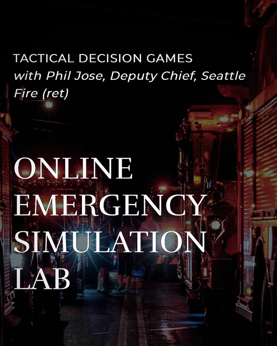 FireNuggetsCom's tweet photo. Want to up your tactical prowess? Sign up for sessions with highly accomplished and respected Chief Phil Jose of the Seattle FD. Each package includes (4), 90 min, interactive sessions, limited to 16 students. Feb 20, 26, 29, and March 6. Register at https://t.co/cI8z37h1F1 https://t.co/Bdvs67leAy