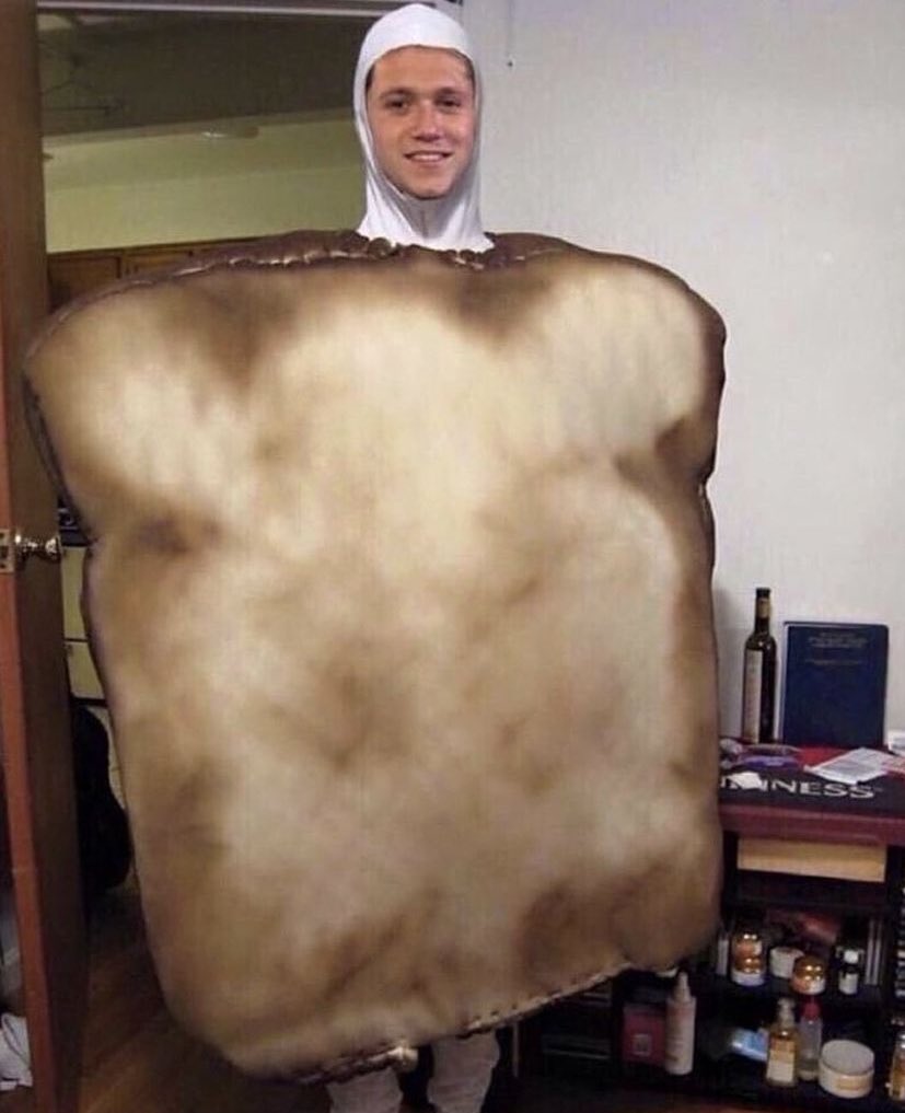 niallxupdates_'s tweet photo. 📲 | Ryley Tate (contestant for season 23 of The Voice) posted this photo of Niall as a toast at the end of his photo dump 😂 https://t.co/JXsdDzRgEL