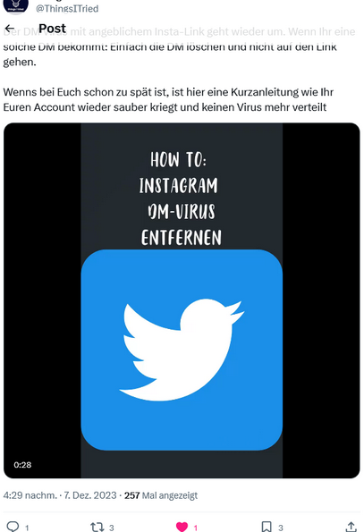 datawrangler2's tweet photo. @Hobi64844007
⚠️
Du scheinst da so`n SCAM/Bot mit rumzuschleppen, anders kann ich mir die "Insta" Einladung nicht erklären.
Tip:
Lösch deine Daten aus allen Listen.
Du scheinst da irgendwo reingeraten zu sein..
#InstaScam #Bot #Scam #InstagramScam https://t.co/dQ9KMiafER