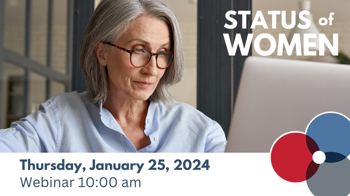 JOIN US for a webinar this Thursday, January 25th, to hear our research experts tell the story of the health, social, and economic lives of women in Ohio. Register here: commsols.com/StatusofWomenw…
