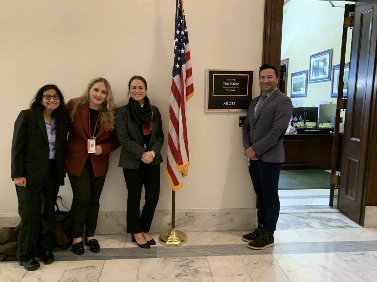 AmatyaPhd's tweet photo. An exciting and productive @ChildrensNatl and @APA #MentalHealthAdvocacy Day! We had a great time talking to the staff of @SenTimKaine @BernieSanders and the Senate Committee on Health, Education, Labor, and Pensions on why Youth #MentalHealthMatters https://t.co/mPBS4sICl8