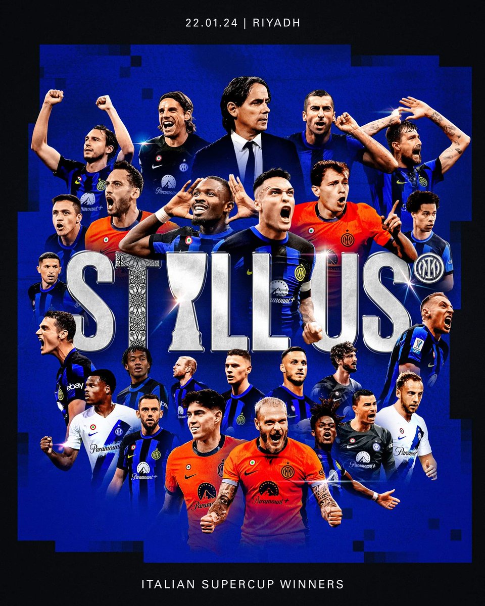 FT: Napoli 0-1 Inter | ⚽ Lautaro 🅰️ Pavard

Hattrick Super Cup! 🏆