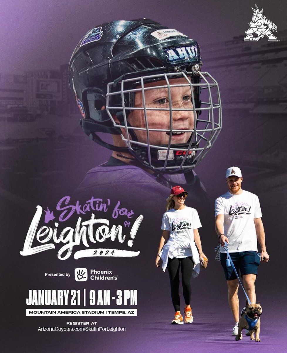 They have extended fund raising tor a few more days in hopes of reaching our goal of $49k… Please donate in honor of Leighton &amp; help make hockey accessible for all girls!! leighton.securesweet.com/lenatravis

<a href="/MrXavierAG/">Xavier A. Gutierrez</a> <a href="/PHNX_Coyotes/">PHNX Coyotes</a> <a href="/ahronCo21/">Ahron Cohen</a> <a href="/KristenKeogh/">Kristen Keogh</a> <a href="/OEL23/">Oliver Ekman-Larsson</a> <a href="/ClaytonKeller37/">Clayton Keller</a>