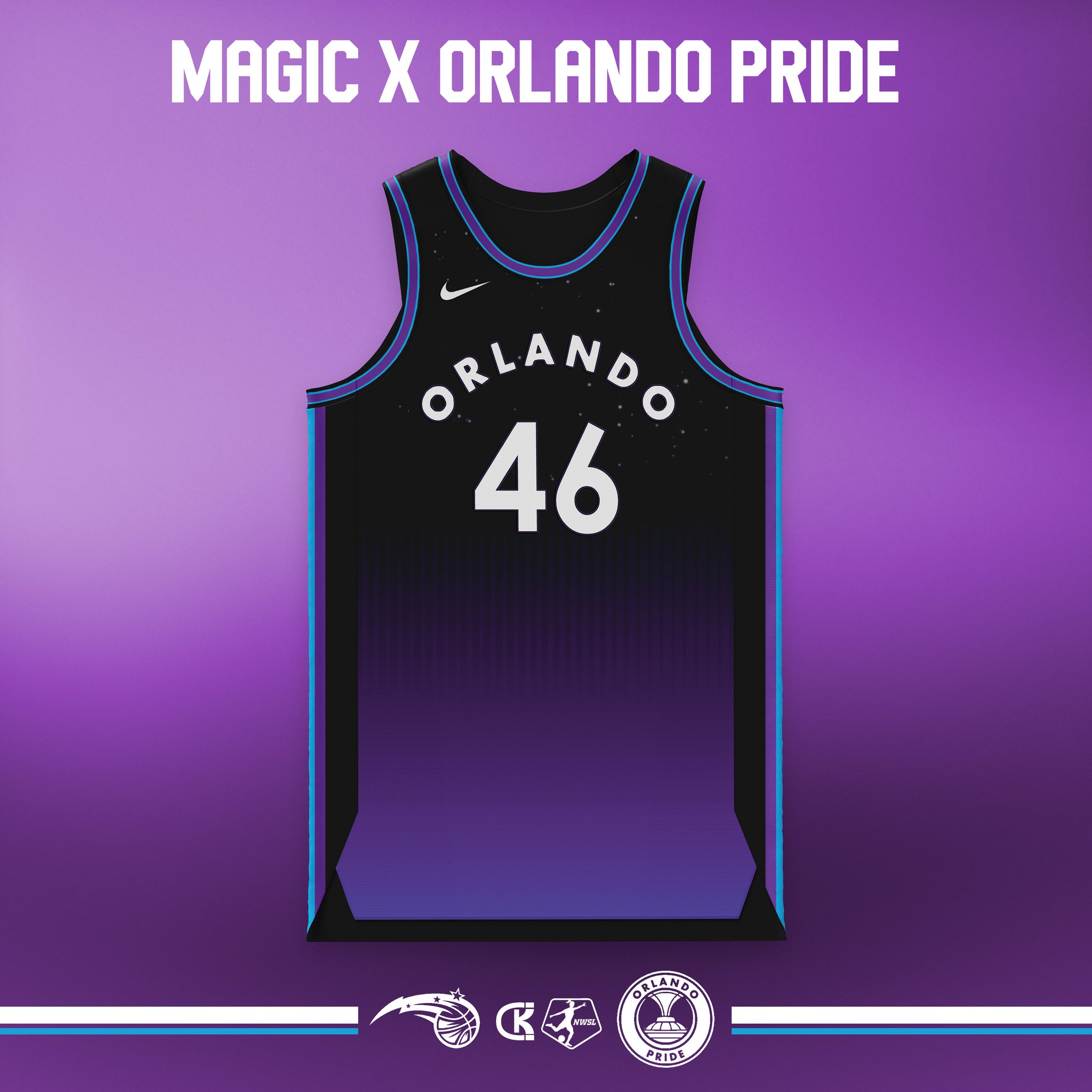 Orlando magic pride jersey sale