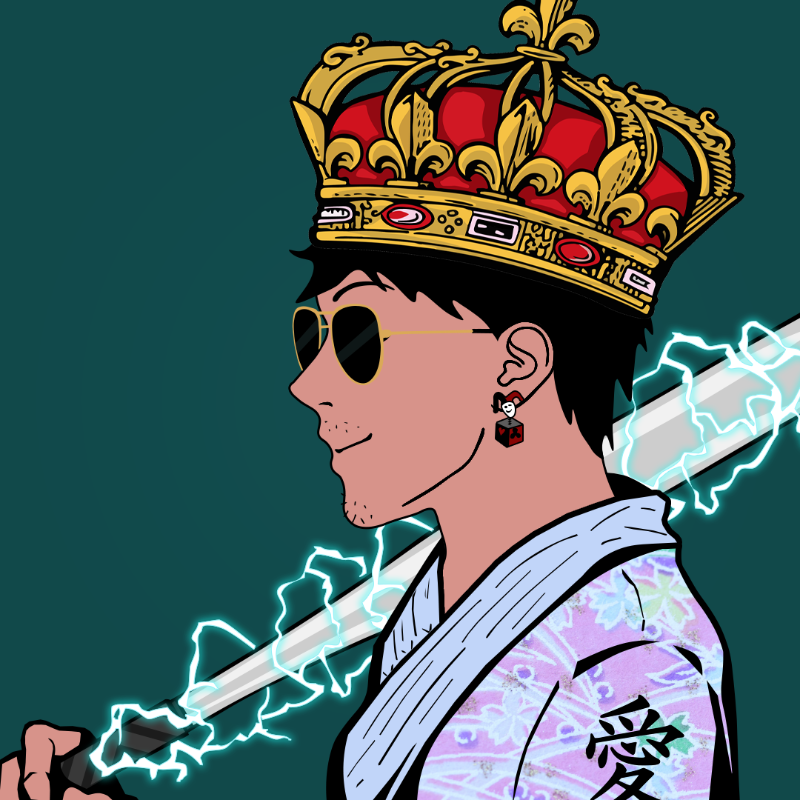 GulatiRajvir's tweet photo. One more masterpiece @theinjaninjas . Future is bright #NFT #injas #Crypto #Bullish https://t.co/TEAHKcxlOc