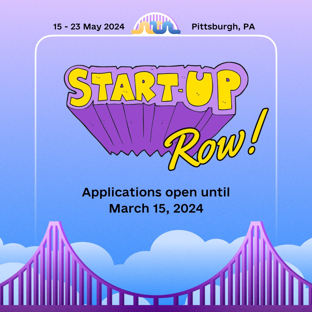 Are you a new startup that uses Python in your tech or stack?

Looking to share your project with fellow Pythonistas at #PyConUS 2024?

Then apply for #PyConUS 2024 Startup Row! Applications are open until March 15, 2024.

Get all the details here bit.ly/3S7hJ8H