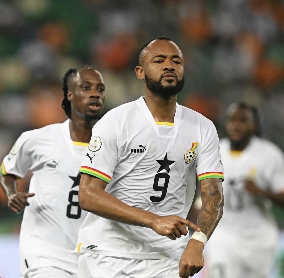 Jordan Ayew scores his 21sth goal for Ghana ❤️ #BlackStars #ghanablackstars #AFCON2023 #dedeAyew