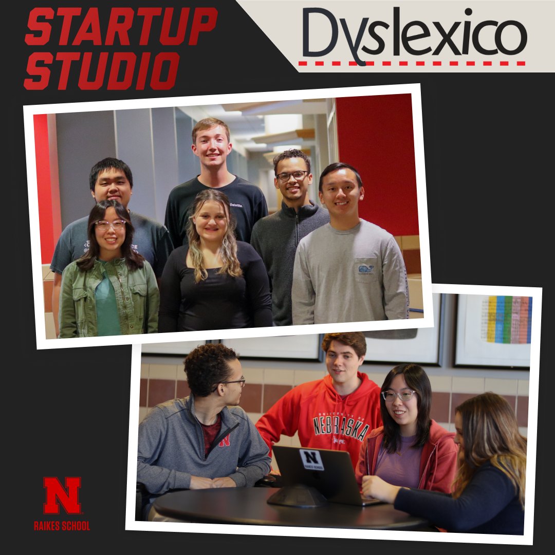 The Dyslexico team is in its second year of the Raikes School Design Studio program where they are continuing development of their platform and beta testing in the hands of real dyslexic users and we could not be more proud!

#UNL #startup #entrepreneur