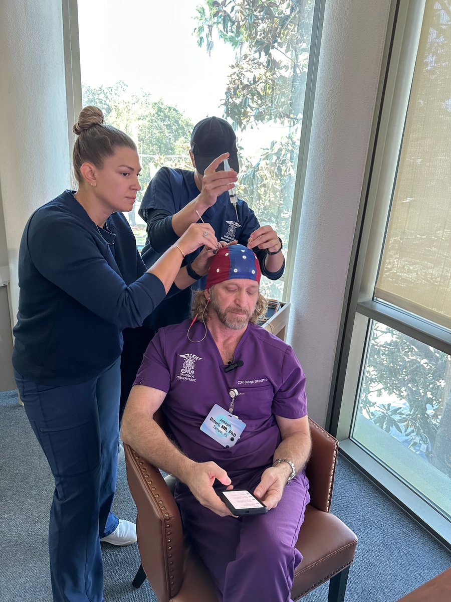 drdeepsea's tweet photo. Engaged in the pursuit of #exploringforlife—my afternoons in the office sometimes end getting hooked up to an EEG. The quest for genuine answers serves as motivation in my commitment to improving the safety of aquanauts, astronauts, and underwater structures. https://t.co/Xtyi9uROdf