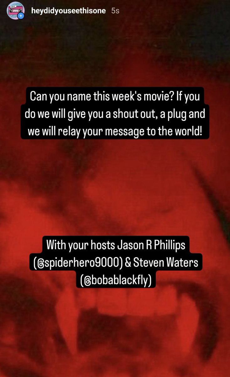 spiderhero's tweet photo. #MovieRiddle #FilmGuessingFun #CinePuzzle #GuessTheFlick #FilmBuffChallenge
#heydidyouseethisone #namethatmovie #namethatfilm #comedypodcast #podcast #filmreview #movies #films #moviereviewpodcast  #moviereview #explorepage #filmreview https://t.co/9bUL5LcARR