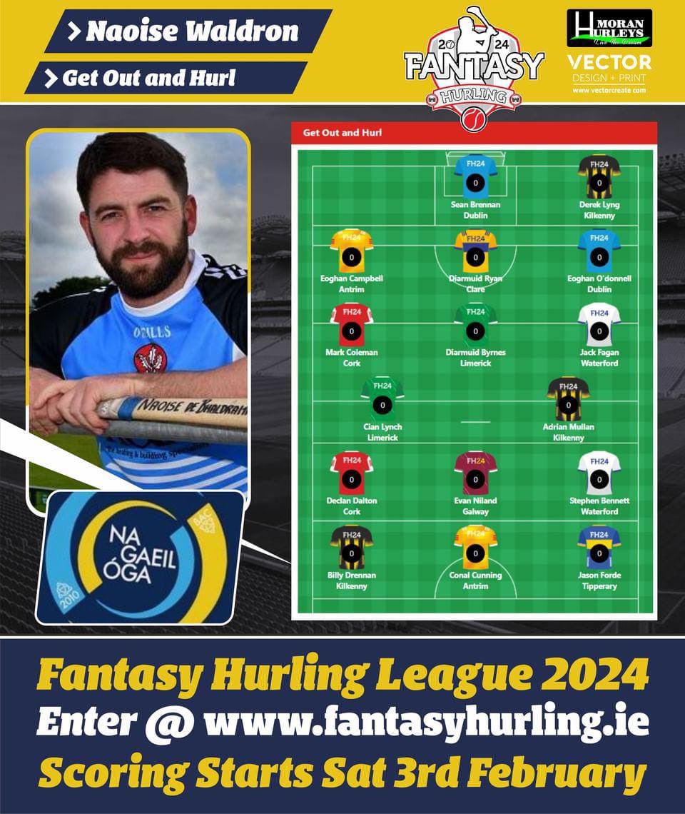 Whoops!! … We are back!! <a href="/FantasyHurling/">Fantasy Hurling 2025</a> 🥎 #GetOutAndHurl