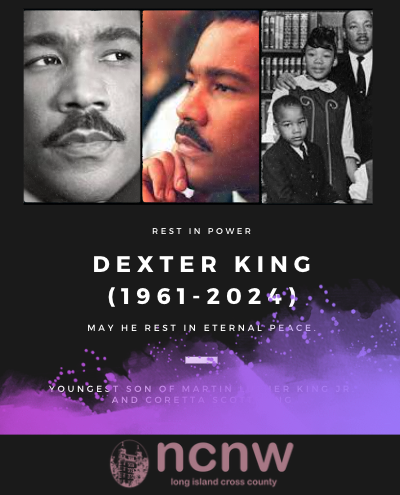 NCNWLICC's tweet photo. Rest In Power 
Dexter Scott King (January 30, 1961 – January 22, 2024) was an American civil and animal rights activist, attorney, and author. The second son of civil rights leaders Martin Luther King Jr. and Coretta Scott King, #dexterking #dexterscottking https://t.co/IfK1qphPBG