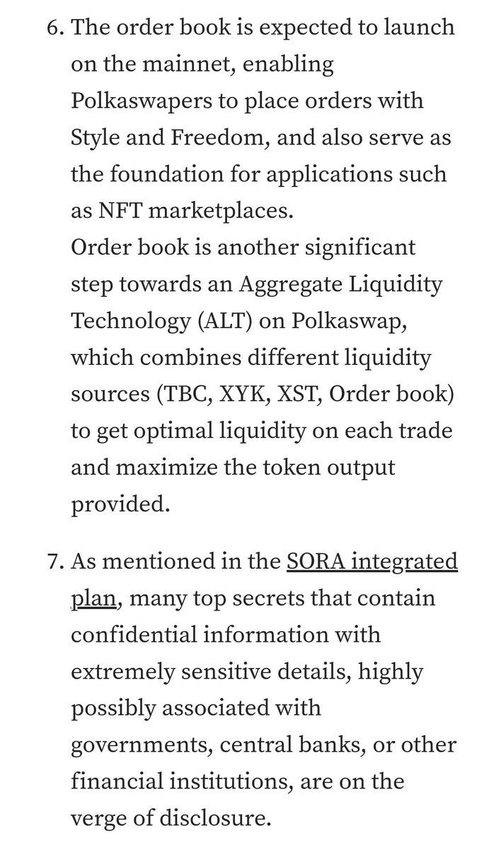 noBSbtcCRYPTO's tweet photo. @callebkristov Did you know #Sora just became a #Polkadot parachain too? 👈🏼
2024 looks very promising. Don't buy high because wouldn't be the smartest move. Remember #crypto works better the other way around.
$XOR 🔥
#CBCDs #DeFi #Polkaswap
https://t.co/Bga0KyVGAq https://t.co/goHjFAz7VS