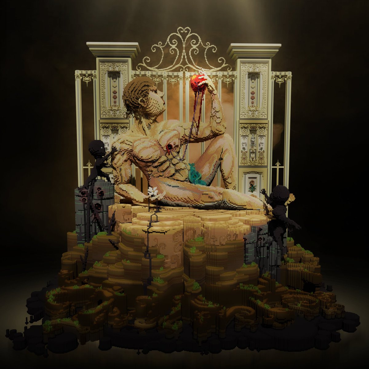 "Faithless Sorrow, Fleeting Fortune"

~15th Place Kibo Build

"Even upon the Event Horizon of opportunity, I fear to take the bite" 

Thankers to <a href="/BuildersRefuge/">Builder's Refuge</a> and <a href="/KiboSculptures/">Kibo</a> for hosting the competition.

Render: @knxghtyy 

#minecraft #minecraftbuilds #minecraft建築コミュ