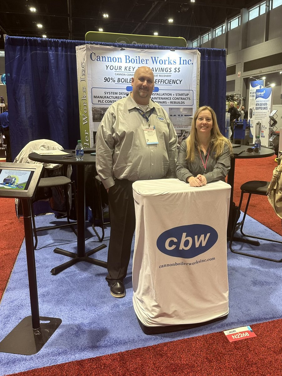 cannonboiler's tweet photo. Visit us at booth N2268 to learn how we can reduce your steam system operating costs.

#economizer #boilerefficiency  #CannonBoiler https://t.co/cgInthMda9