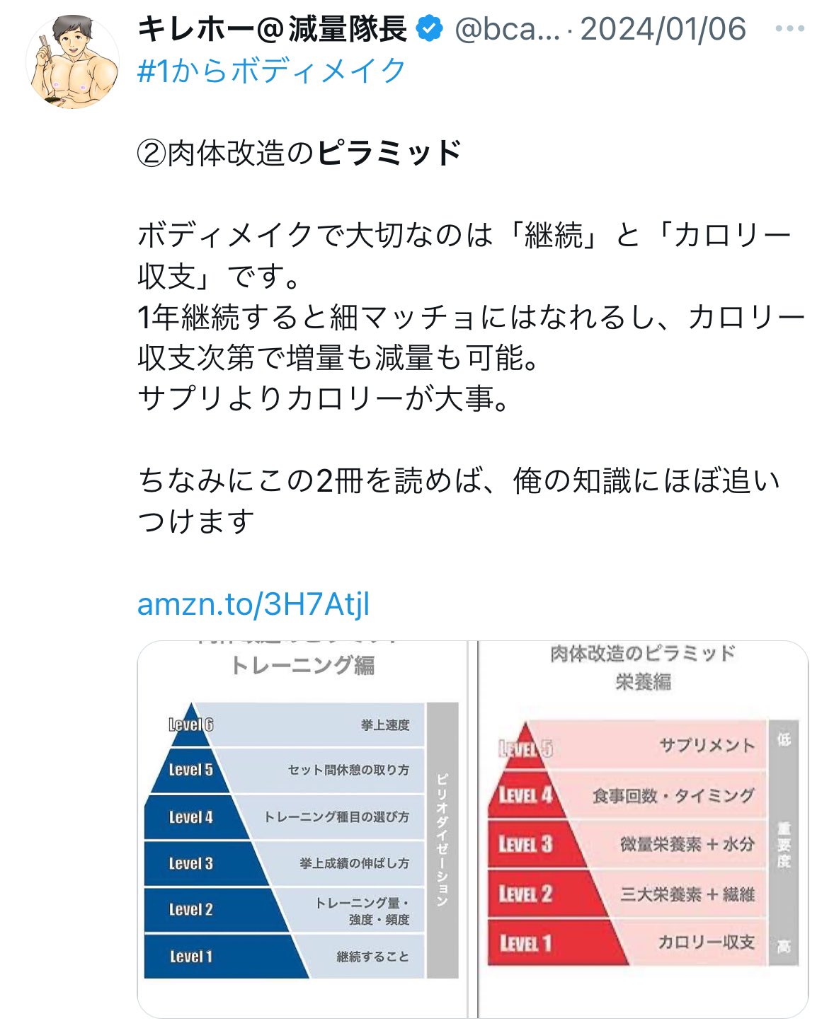 肉体改造のピラミッド トレーニング編 | Eric Helms, Andy