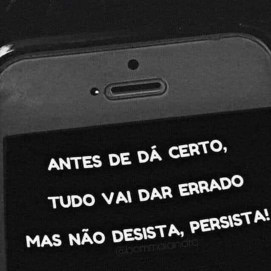 Desistir jamais!