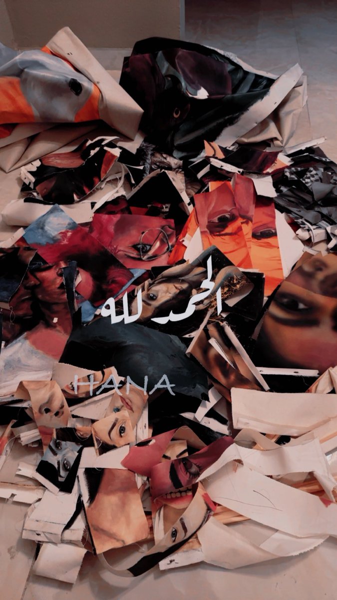 ماتوقعت ولا تخيلت بيوم انا بيدي اشق كل لوحاتي و اقطعهم و اغير مسار فني من واقعي بورتيه الى فن اخر 💔أحياناً تنجبر تختار الشئ الي تحبه او صحتك  #رسام #الفن