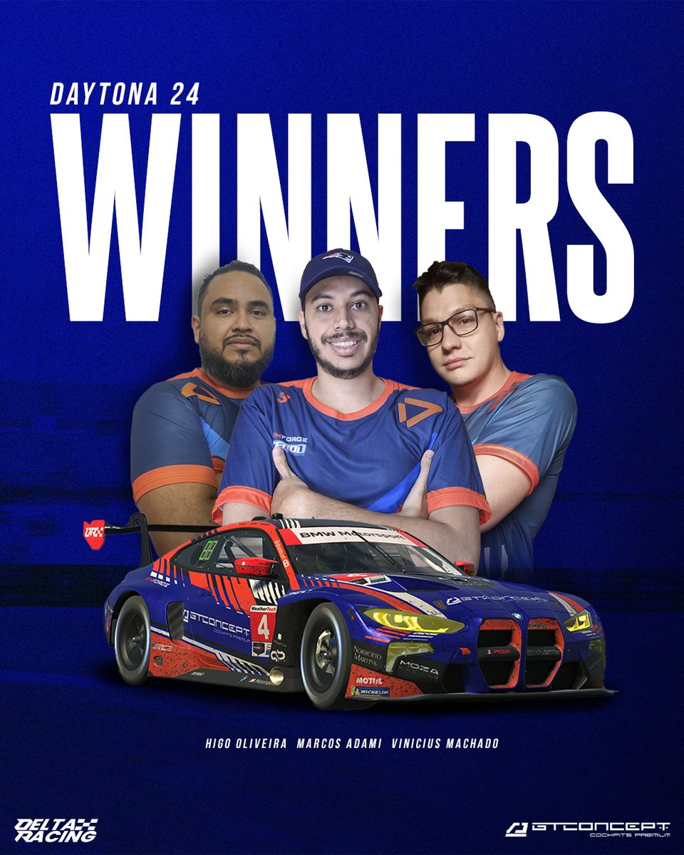 DeltaRacingbr's tweet image. RACE RESULTS!

We achieved a great result for the team in these 24 hours with P1 from #4 in the GTD category!
---------------------------------------
Conseguimos um ótimo resultado para a equipe nessas 24 horas com o P1 do #4 na categoria GTD!

#GoDelta