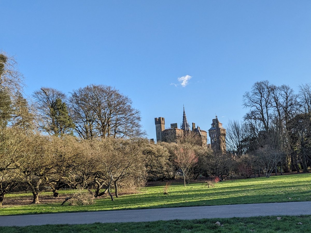 Cardiff Castle viewed from #Bute Park
#CardiffParks