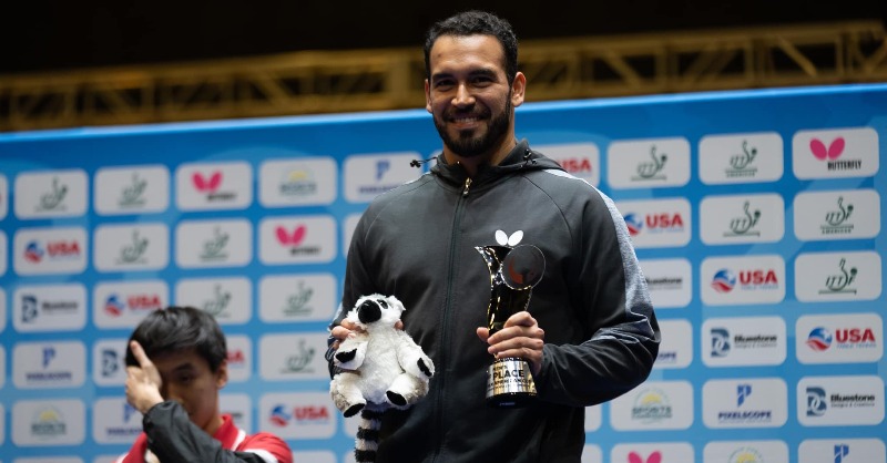 ECUADORolimpico's tweet photo. 🏓🇪🇨Alberto Miño logró la medalla de bronce en Copa Panamericana Corpus Christi en Estados Unidos

El ecuatoriano @albmino se alista para el Clasificatorio Olímpico en mayo...

@FetmEcuador1721
