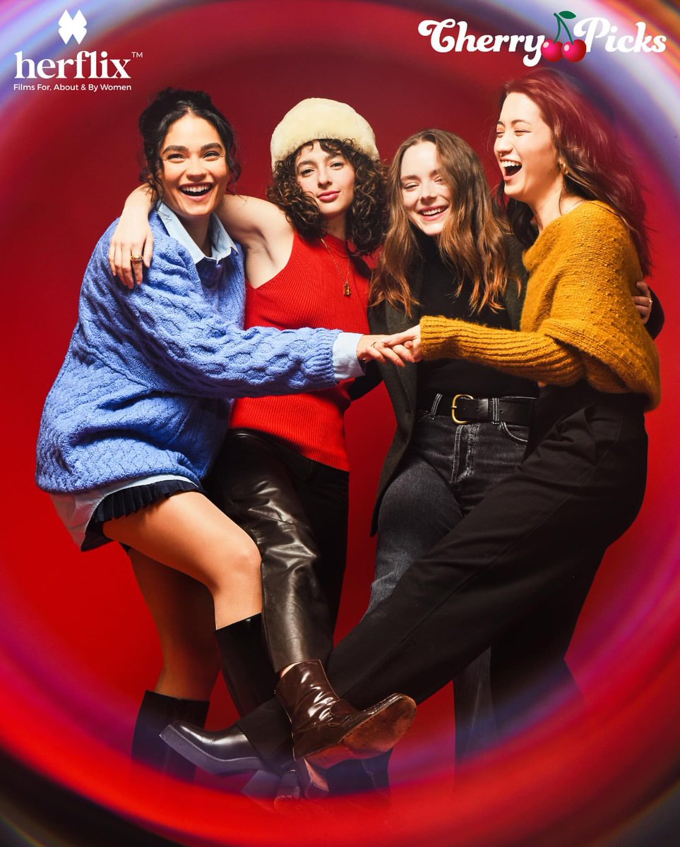 dailymadisond's tweet photo. 📸 | Madison Davenport, Brittany O'Grady, Reina Hardesty and Nina Bloomgarden for @TheCherryPicks  x @HerflixCinema Sundance Studio https://t.co/8fsUCUAjrJ
