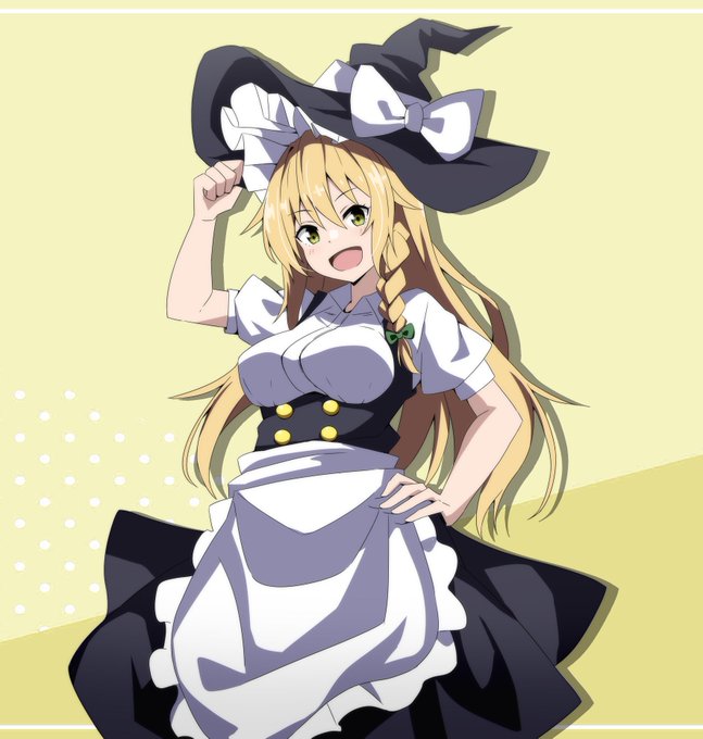 霧雨魔理沙描いてみた
#東方 