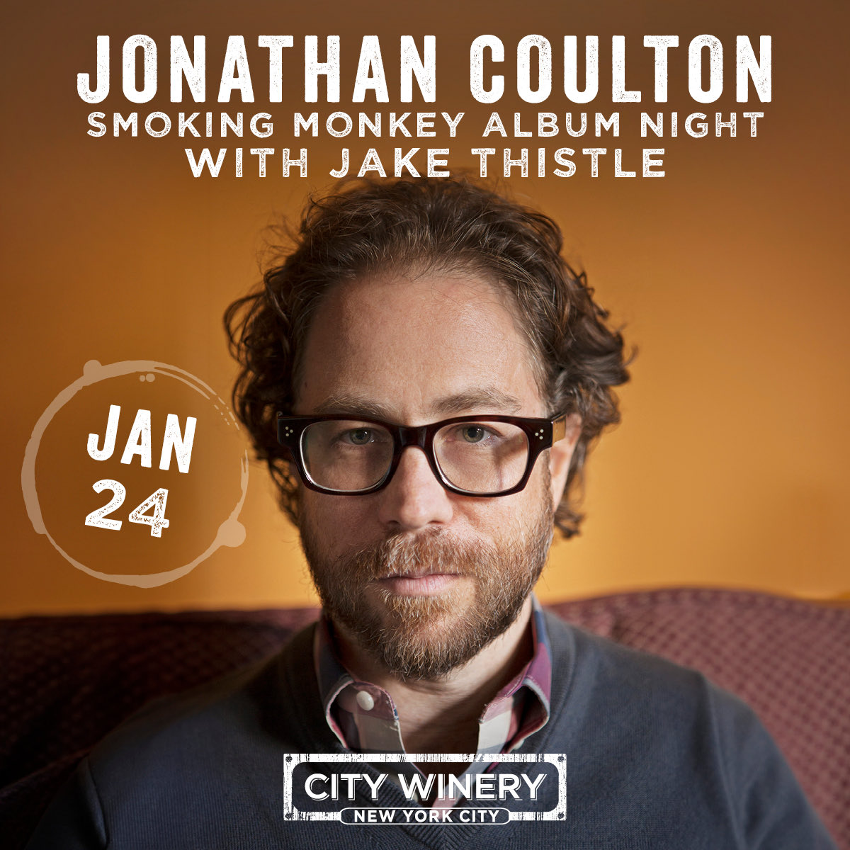 As you know, I don’t use this dumb app anymore. But this is important! Jan 24, City Winery in NYC, my acoustic set will include all of Smoking Monkey. Tickets: citywinery.com/new-york-city/…