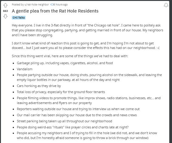 bebo, chicago rat czar 🐀 tweet media