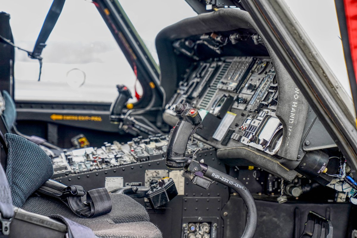 U.S. Soldiers with the 28th Expeditionary Combat Aviation Brigade prepare for a routine training flight on a UH-60 Black Hawk helicopter at Muir Army Heliport at Fort Indiantown Gap, Dec. 7, 2023. (U.S. Army National Guard photo by Sgt. Du-Marc Mills)