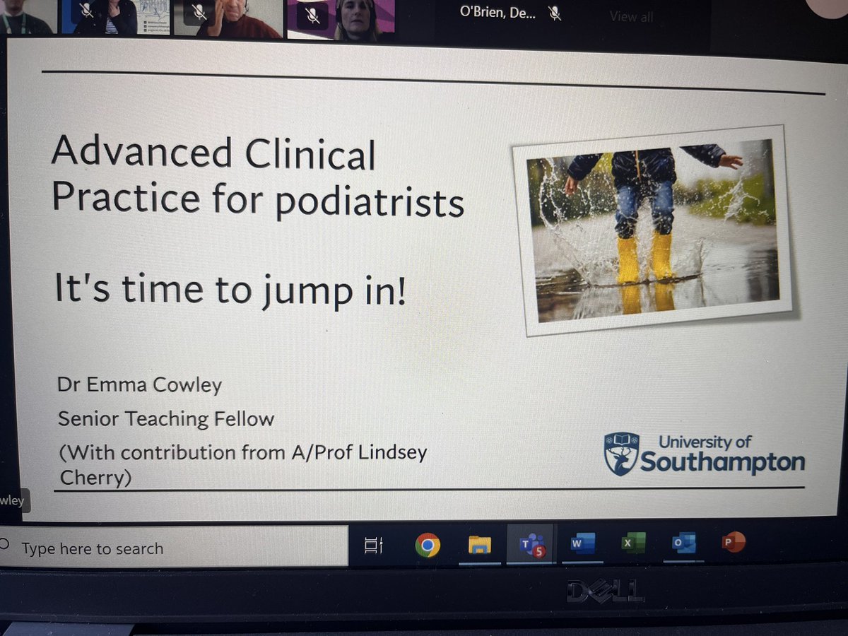 Today across the south east region we explored transformation of podiatry services. Thank you Heather and @EmmaCowleyPhD for coming to the meeting to discuss what advancing practice could look like for podiatry and the funding and educational offers available. #ACP #pod