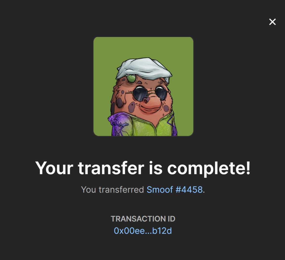 Strogl3's tweet photo. I am so happy to have won this beautiful #Smoof! It is absolutely stunning and I am very proud of it. I would like to thank @Urukubarr for this lovely gift. @wecowcow @thesmoofs https://t.co/WBGKmg8X3n