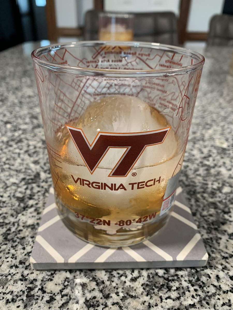 Great way to warm up a cold Monday 
#Hokies