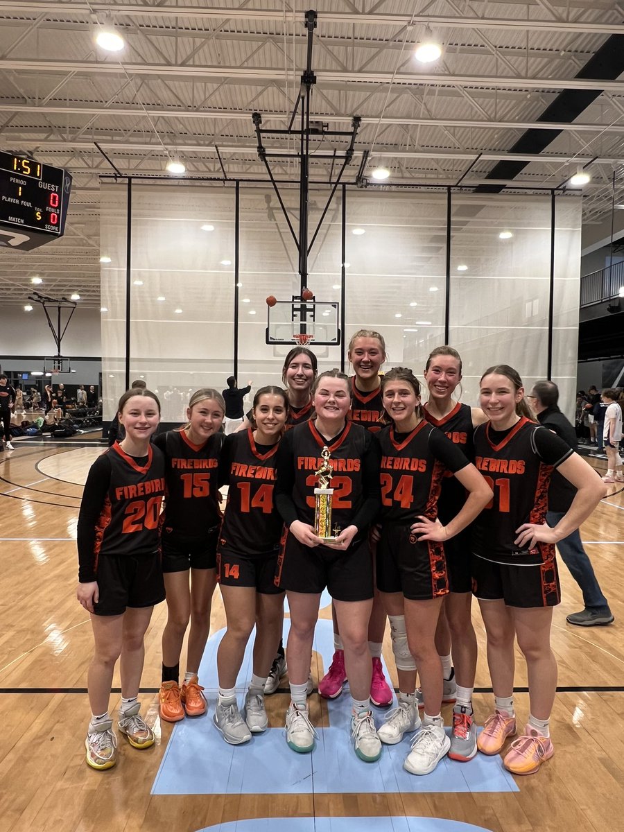 FirebirdsHea's tweet photo. Congratulations to our Varsity Girls, who won the FWGIT Gold Division Championship over the weekend!  The Firebirds, ranked #3 in the Nation, defeated the #2 W MI Hornets in the Championship Game. https://t.co/TPSokv8gV8
