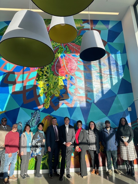 oaklandhousing's tweet photo. Honored to talk with HUD Region IX Administrator Jason Pu, Region IX Leadership, the Tokyo Metro Housing Management delegates from Japan &amp; our MidPen partners about creating quality affordable housing! We also celebrated the vibrant Brooklyn Basin &amp; Lockwood Garden Communities! https://t.co/7VMA5ZuTke
