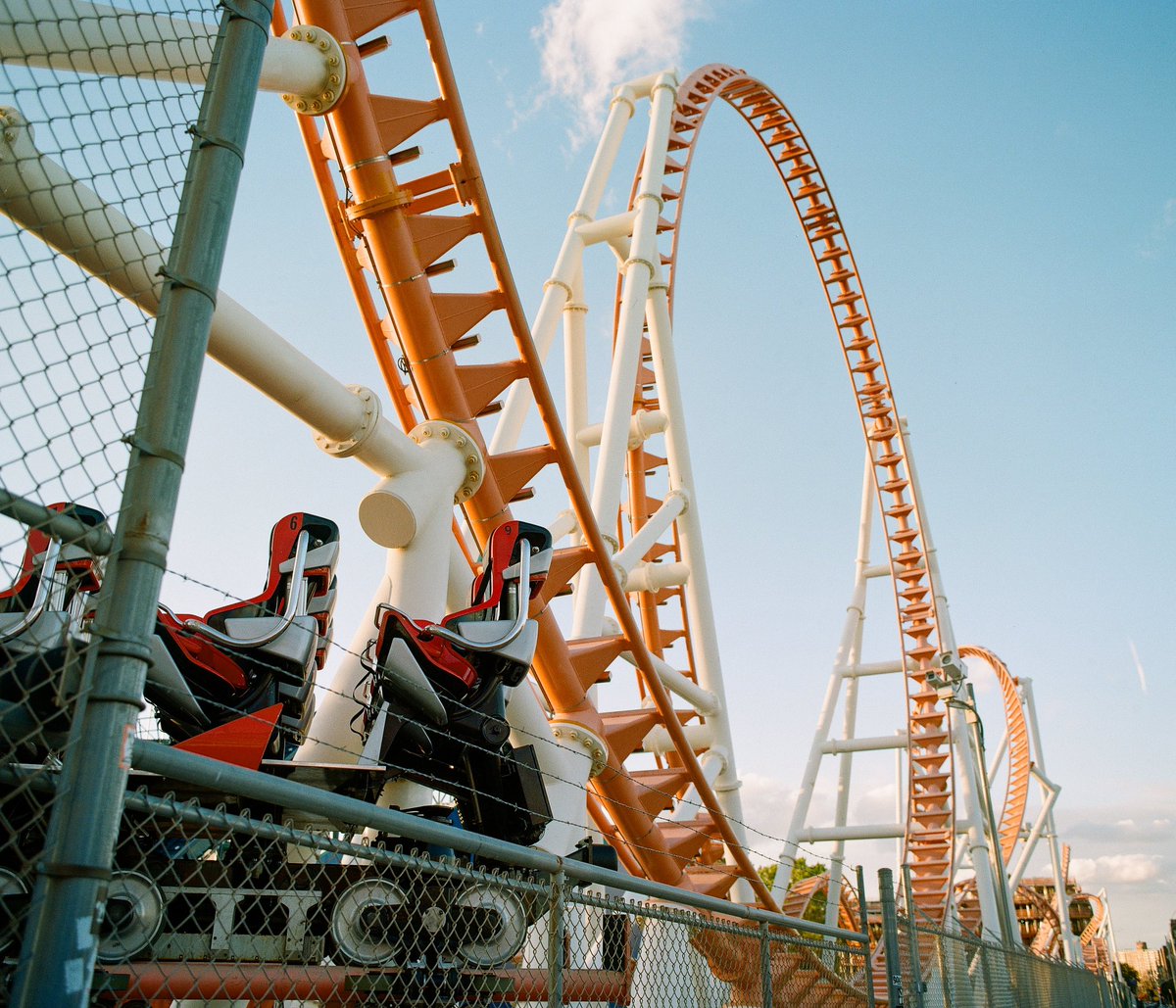 winter solitude on coney island 🎢