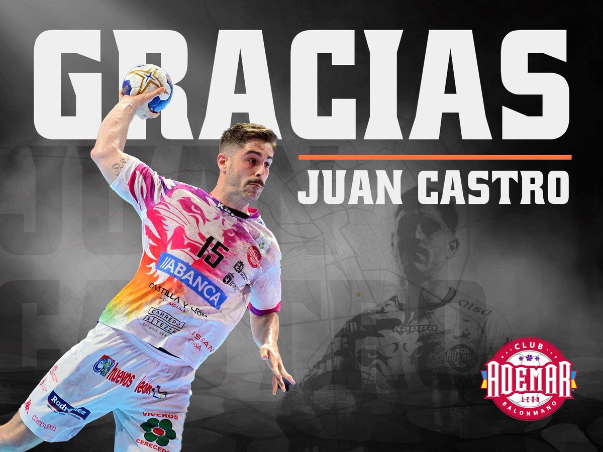 Juan Castro y Adrián Casqueiro abandonarán el CB Ademar León al finalizar la presente temporada. 
Queremos darles las gracias por su aportación al Club durante estos años y les deseamos lo mejor en su nueva andadura profesional.
#SomosAbanca
#AdemarALuchar