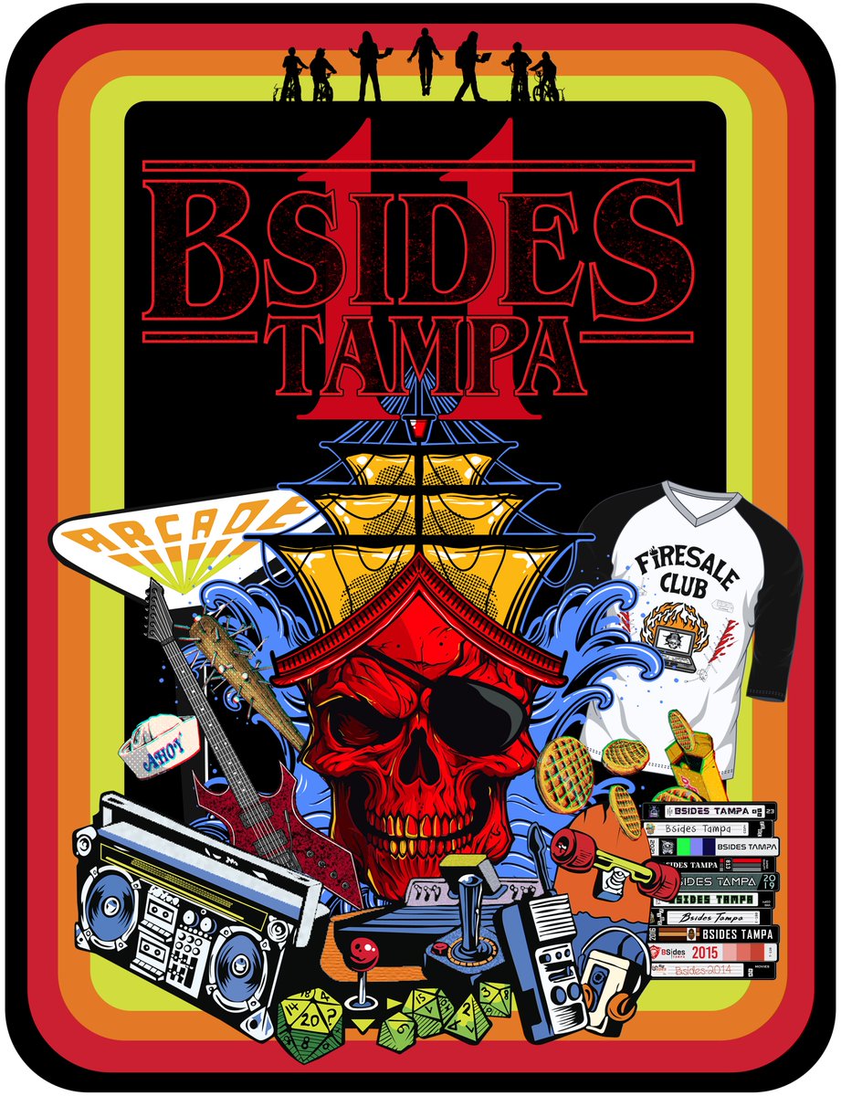 3...2...1...Let's go! Check out the new 2024 BSides Tampa logo &amp; Artwork!! Thank you, Chris Machowski <a href="/runguns/">Chris Machowski</a> , with @RANSOMWEAR for the new look. See you all on April 6th, 2024 University of South Florida Marshall Student Center!!
buff.ly/3HrlNMa