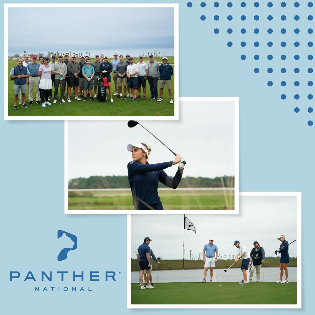 JPSEnet's tweet photo. JPSE planned a memorable experience at @PantherNTL, the newest “hot spot” on the South Florida golf scene. Brand Ambassador, @Lexi, hit the course with guests and shared valuable tips on how she approaches the game. #Sponsorship #BrandAmbassador #JPSE https://t.co/7ari3oN0i9