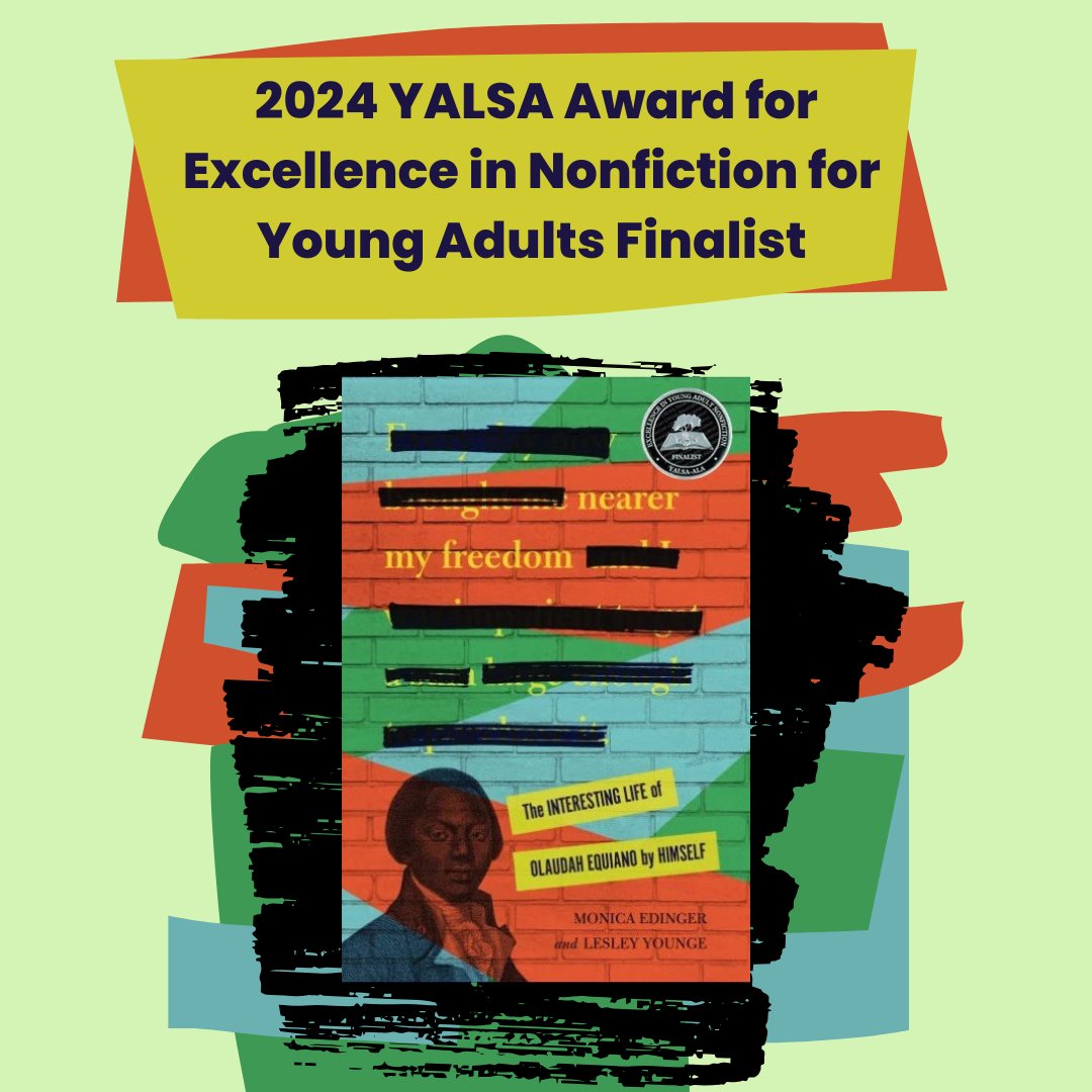 ZestBooks (@zestbooks) on Twitter photo NEARER MY FREEDOM was a finalist for the 2024 <a href="/yalsa/">YALSA</a> Award for Excellence in Nonfiction for Young Adults! Congratulations <a href="/TeacherLesley/">TeacherLesley</a> and <a href="/medinger/">Monica Edinger</a>! #ALAYMA #alayma24 #liblearnx24
Read all about in our press release: lernerbooks.com/headlines/981 NEARER MY FREEDOM was a finalist for the 2024 <a href="/yalsa/">YALSA</a> Award for Excellence in Nonfiction for Young Adults! Congratulations <a href="/TeacherLesley/">TeacherLesley</a> and <a href="/medinger/">Monica Edinger</a>! #ALAYMA #alayma24 #liblearnx24
Read all about in our press release: lernerbooks.com/headlines/981